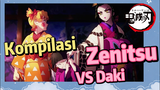 [Demon Slayer] Kompilasi |  Zenitsu VS Daki