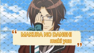 ANIME REVIEW || MAKURA NO DANSHI || MAKI YUU || GANTENG BANGET CUY