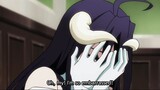 Albedo got too happy for getting called cute by ainz 🤭 | Overlord IV Episode 1