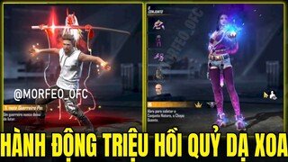 Free Fire - Bất Ngờ Về Hành Động Mới Triệu Hồi Quỷ Kiếm Dạ Xoa, Hiệu Ứng Ban Nhạc Mới Cực Khủng OB32