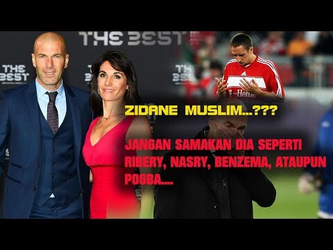 zinedine zidane,  mencintai keluarganya walaupun istrinya non muslim