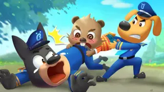 The Biting Monster | Police Cartoon | Sheriff Labrador Cartoons | Cartoon for Kids | BabyBus