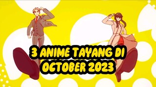 3 ANIME BARU TAYANG OCTOBER 2013 | Wajib di tonton