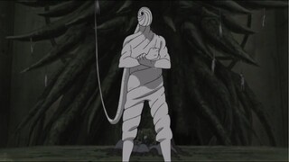 Obito borrowed the power of the white Zetsu and the Gedo Statue to break the wall English Dub