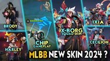 X-BORG EPIC/SQUAD SKIN | CHIP GAMEPLAY TEST | ALL SQUAD SKIN 2024 ? - Mobile Legends #whatsnext