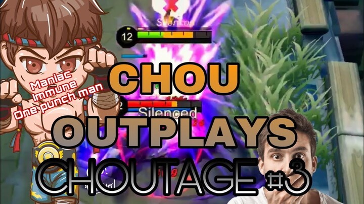 CHOU OUTPLAYS: MANIAC AGAIN? WATATA MONTAGE!👊🏻 | CHOUTAGE #3