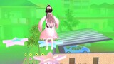 Cherry Blossom Campus Simulator: There's a ghost king in the town, hurry up and run!