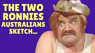 The Two Ronnies The Australians Sketch❤️