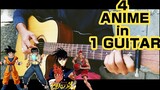 90's ANIME MEDLEY | (Guitar Fingerstyle Cover)