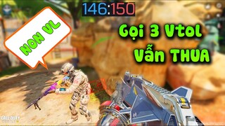 Call of Duty Mobile |Gọi 3 Vtol Hủy Diệt Gần Như Cả Map Nhưng Đến Phút Cuối Lại Thua Mới Hài :))