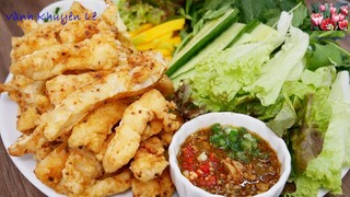 GỎI CUỐN CÁ - CÁ CUỐN và cách pha nước Chấm - đủ chất bổ rẻ thơm ngon đãi Khách by Vanh Khuyen