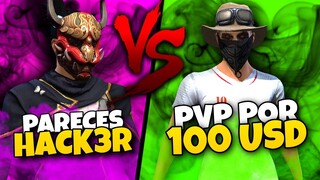 Contrate al mejor jugador de Free Fire en una pagina para jugar pvp😱 ¿Mejor que la DEEP WEB?