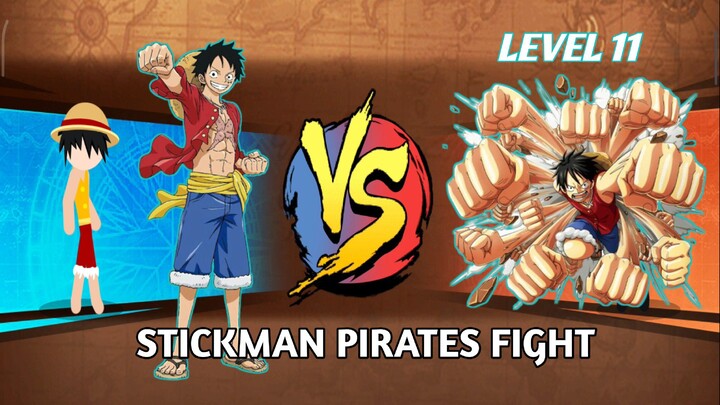 makin sulit di level 11 '`sudah mau tamat   | STICKMAN PIRATES FIGHT