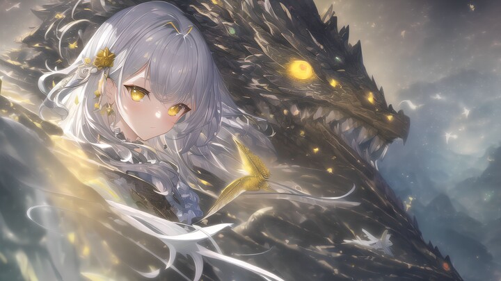 [AI Painting] What will happen if AI randomly draws a dragon girl?