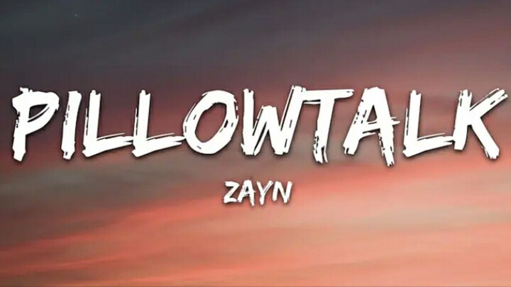 Zayn Malik - Pillowtalk (Mayday Spider edit lyrics)(sped up)
