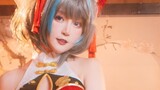 [Man囧]Cheshire New Year cutscene picture cheongsam COS suit unboxing display~
