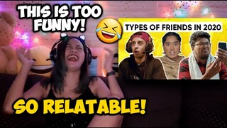 Jordindian - Types of Friends in 2020 I Life During Lockdown Reaction | Filipino Reacts