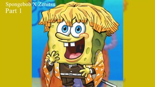 Gua Gabungin Spongebob dan Zenitsu Agatsuma dan Ini yg terjadi !!! - W_Art X RWPP ART