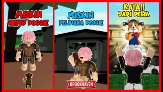 Anak Miskin Berubah Jadi Kaya Berkat Dewa Doggie Feat @MOOMOO @RyuHere Di BrookHaven RolePlay Roblox