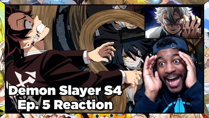 TANJIRO'S MOST BRUTAL CHALLENGE YET!!! Demon Slayer Season 4 Episode 5 Reaction