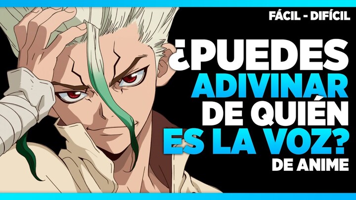 Adivina la VOZ de ANIME 💙 ¿Puedes adivinar el personaje sólo con su voz? TEST anime | Anime QUIZ 💙