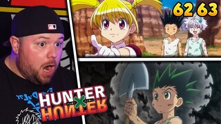 Bisky's Training Begins! Hunter x Hunter Reaction | Episode 62 & 63