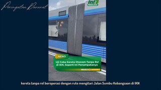 kereta tanpa Rel beroperasi