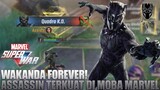 BLACK PANTHER! ASSASSIN TERKUAT DI MOBA MARVEL SUPER WAR! AUTO BANTAI SEMUANYA!!! FOR WAKANDA!