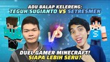 Teguh Sugianto vs Stresmen: Adu Gamer Minecraft! Siapa Lebih Seru Mainnya? | MRI PanSos Kap #short