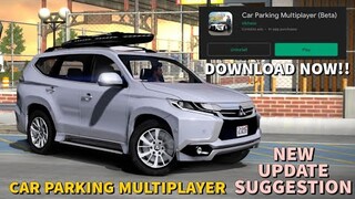 New Mitsubishi Monterosport in Car Parking Multiplayer New Update Suggestion