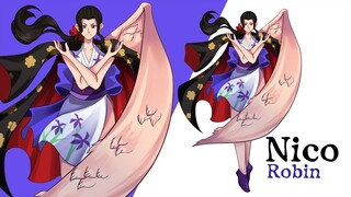 Mencoba Menggambar Robin Oneesan | Anime Drawing