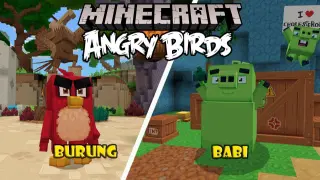 Minecraft Angry Bird Misi Penyelamatan Telur