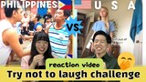 Korean Reaction on Philippine vs. USA funny video compilation (ENG SUB)