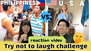 Korean Reaction on Philippine vs. USA funny video compilation (ENG SUB)