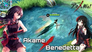 AKAME X BENEDETTA⁉️😱🔥