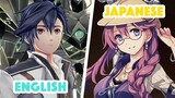 JAPANESE vs ENGLISH Trails of Cold Steel 3 Voice Acting Comparison