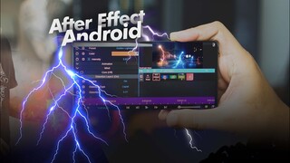 MAKIN MANTAP AJA ! Efek Api dan Electrical Tracking di Aplikasi ini  | Node Video x Kinemaster