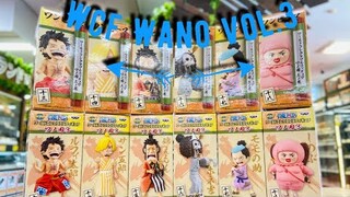 Đập hộp OP wcf wano quốc vol3. ワンピース　フィギュア　ワーコレ ワノ国vol3レビューします。