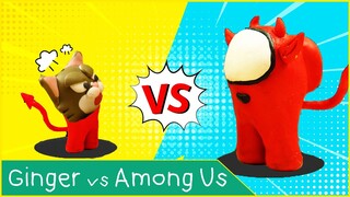 😼 Ginger vs Among Us 🤖