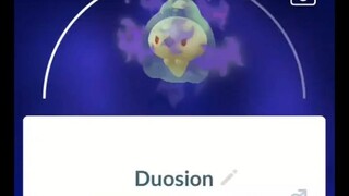 Pokémon GO-Evolving Shadow Duosion