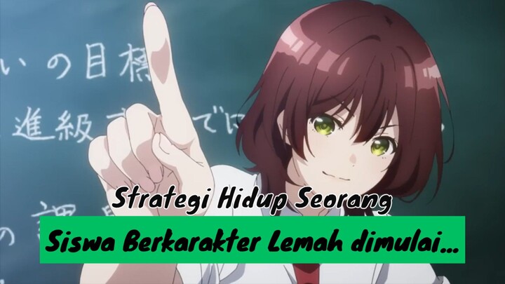 Strategi Hidup Seorang Siswa Berkarakter Lemah Dimulai.