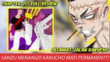 TOKYO REVENGERS CHAPTER 255 REVIEW - SANZU VS KAKUCHO FULL FIGHT!! KAKUCHO MATI PERMANEN!!??