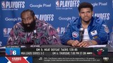James Harden, who was a team-worst -29: “They were physical. We missed shots.”