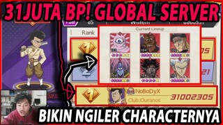 🔥🔥TOP 1 GLOBAL BP SUDAH 31JUTA [BIKIN NGILER CHARACTERNYA] - ONE PUNCH MAN:The Strongest