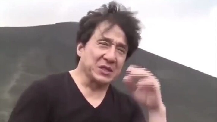 Jackie Chan rolled down the slope of a volcano for the filming of "Zodiac"