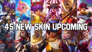 45 NEW UPCOMING SKIN MOBILE LEGENDS - Mobile Legends Bang Bang