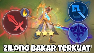 VALE 2 ZILONG ASTRO MAGE SC FIRE!!! ZILONG MODE BAKAR!! MAGIC CHESS MOBILE LEGENDS