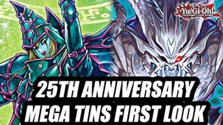 25th Anniversary Yu-Gi-Oh! Mega Tins First Look!