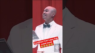 Pemilihan Putri Lapor Pak Malah Lawak #laporpak #laporpaktrans7 #wendicagur #ayutingting
