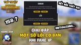 CÁCH KHẮC PHỤC CÁC LỖI THƯỜNG GẶP KHI FAKE IP CHƠI PUBG LITE !